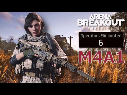 Видео: M4A1 НАКАЗЫВАЕТ ЗАПЛУТАВШИХ РАБОТЯГ НА ФЕРМЕ В ARENA BREAKOUT INFINITE