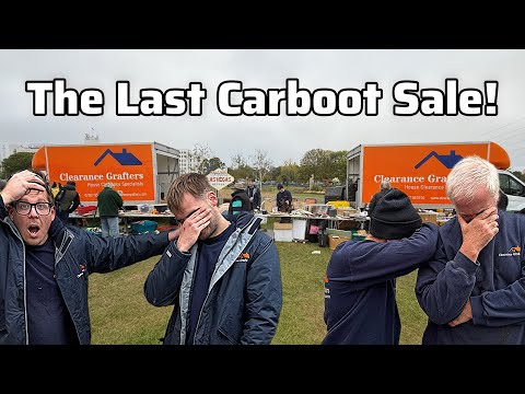 Видео: Самая ПОСЛЕДНЯЯ распродажа Carboot... этого сезона!
