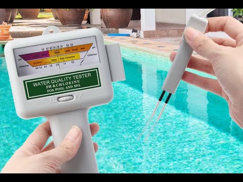 Видео: Тестер активного хлора в бассейне Water quality tester P-101