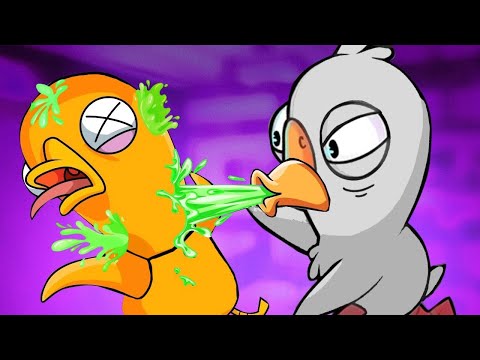 Видео: ГОЛУБЬ КОТОРЫЙ СМОГ! НАПУКАЛ И ВЫИГРАЛ - Goose Goose Duck!