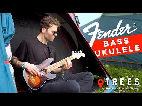 Видео: Идеальная портативная бас-гитара | Fender Fullerton Precision Bass Ukulele [Обзор/Демо]