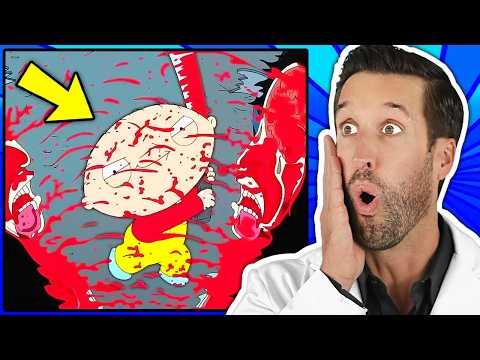 Видео: Doctor ER смотрит медицинские сцены из Гриффинов | Сборник (ЧАСТЬ 3)