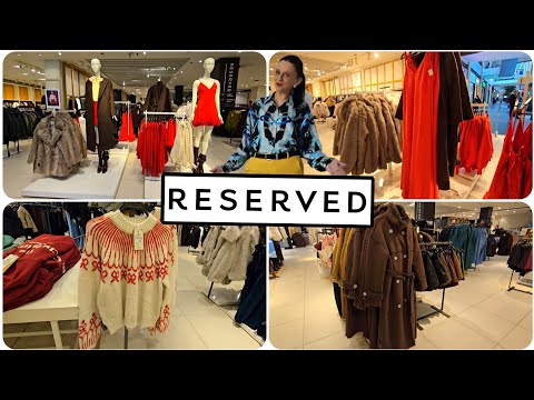 Видео: RESERVED💄Розкішна Нова Колекція Суконь.Завезли Пуховики🪶,  Дубльонки.