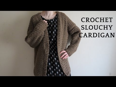 Видео: Урок вязания крючком объемного кардигана. ВСЕ РАЗМЕРЫ