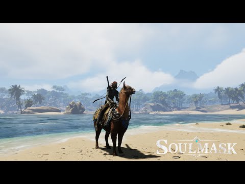 Видео: SOULMASK.Исследую карту, приручаю ламу и выхожу в железо