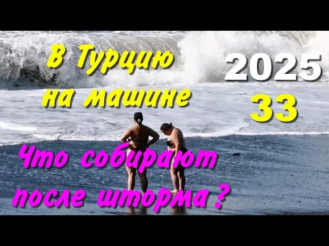Видео: В Турцию на машине. 2025, ч-33.Что собирают после шторма?