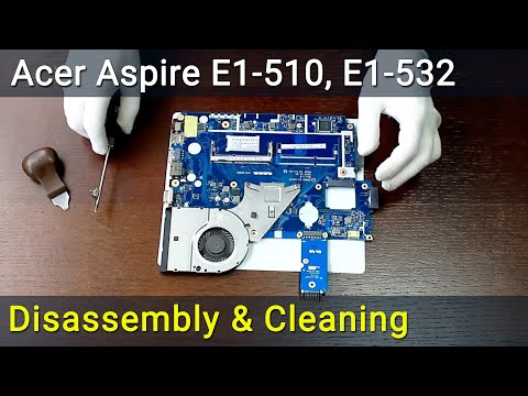 Видео: Как разобрать и почистить ноутбук Acer Aspire E1-510, E1-532, V5-472, V5-561