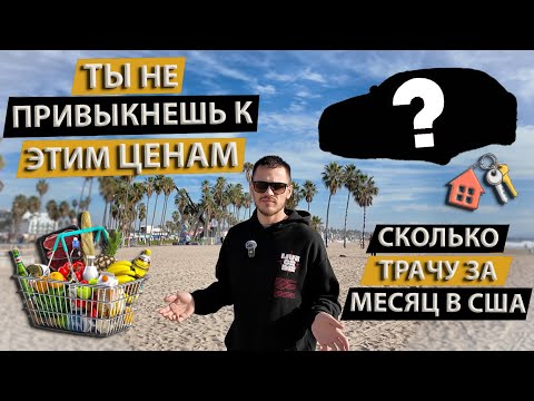 Видео: Раскрываю РЕАЛЬНУЮ Стоимость Жизни в США: Наши РАСХОДЫ за Месяц в Лос Анджелесе