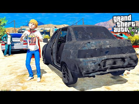 Видео: ЖИЗНЬ ПЕРЕКУПА В GTA 5 - ВЗОРВАЛАСЬ МОЯ ДЕСЯТКА ! КТО ВЗОРВАЛ МОЙ ВАЗ 2110 ? ⚡ ГАРВИН