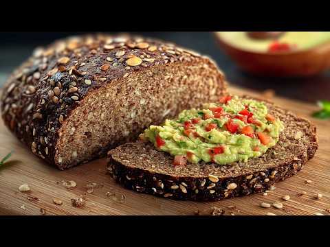 Видео: Кто ест этот хлеб, тот проживёт 100 лет! Полезный хлеб без муки и дрожжей 🍞💚