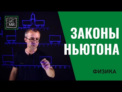 Видео: Законы Ньютона || Динамика материальной точки