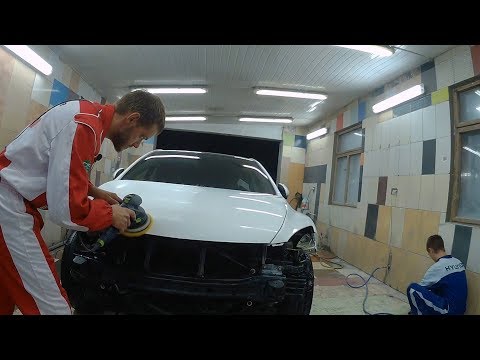 Видео: Выездная работа. Часть 6. Mazda 6. Полировка на отЪявись