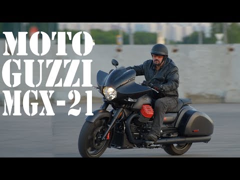 Видео: Харлей по-итальянски: Moto Guzzi MGX-21 #МОТОЗОНА №23