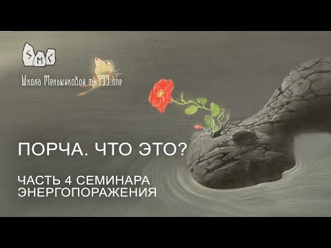 Видео: Порча. Что это? Часть 4 семинара Энергопоражения
