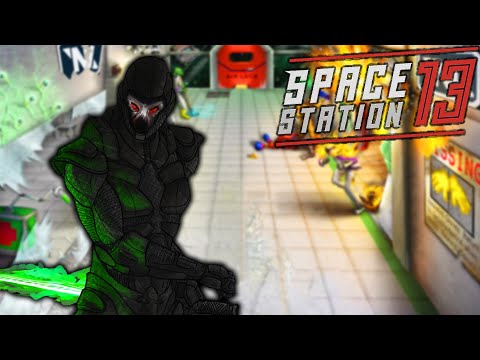 Видео: Ниндзя На Станции | Лучший Раунд | Space Station 13