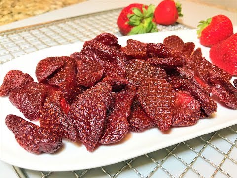 Видео: КЛУБНИЧНОЕ ЛАКОМСТВО - Лучше Любых Конфет! Цукаты из клубники. Dry Strawberry