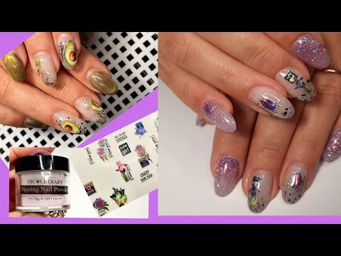 Видео: *420*ВАУ!Градиент дип-пудрой!Коррекция гелем/gradient dip powder. gel nail correction