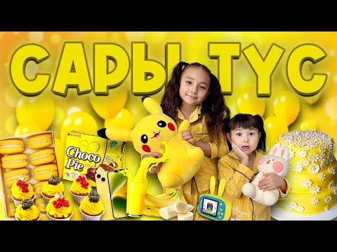 Видео: ЖАСМИН & ТОМИРИС 💛 @kopzhasarovy КОПЖАСАРОВЫ😍❤️ САРЫ ТҮС💛