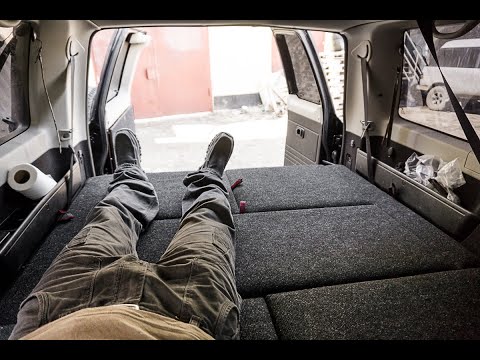 Видео: 😜 Автомобильный спальник для nissan patrol 61 рестайл