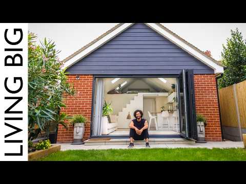 Видео: Современный минималистичный дом-студия в Великобритании: идеальное пространство для творчества!