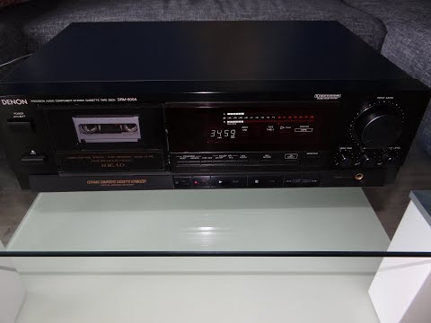 Видео: Denon DRM 800A Топ кассетная дека. Техническое обслуживание(електроника)Часть 1.