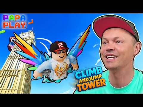 Видео: Прыгаю с Эйфелевой башни / Climb and Jump Tower