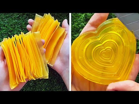 Видео: Асмр мыло резки | Удовлетворительное видео [ASMR] #40