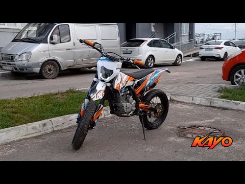 Видео: Китайский мотард kayo k1 (как поставить колёса мотарды на кайо к1)