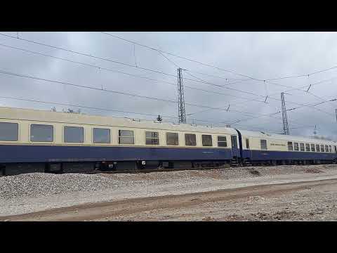 Видео: МБВ 17293 / 46 229 / Golden Eagle Danube Express "Носталгия Експрес" / Драгоман / 4.11.2025