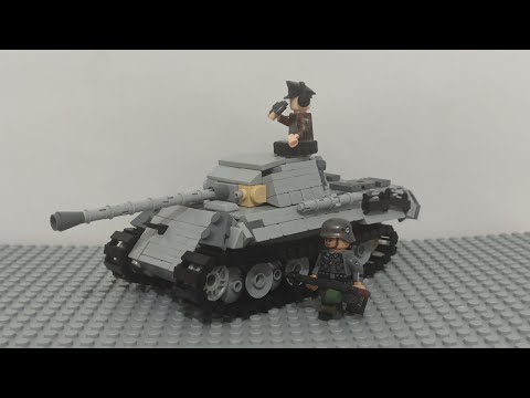 Видео: ❗ Tutorial for Lego Pz.kpfw. V Panther ausf. G/// инструкция на Lego Пантеру pz.kpfw. V ausf. G ❗