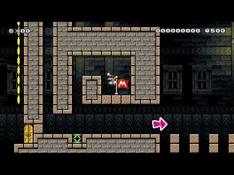 Видео: «Way of the vines» от Kronoman 🍄Super Mario Maker 1 ✹Nintendo Wii U✹ Без комментариев #dom