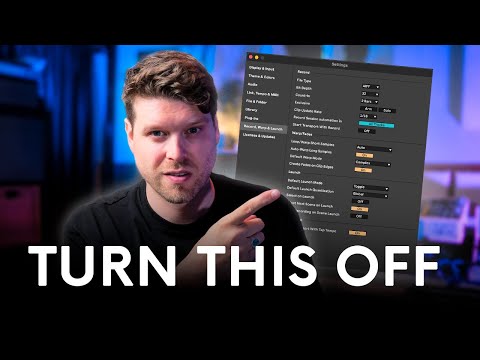 Видео: Настройки Ableton Live 12.2, которые нужно отключить прямо сейчас! (Важно!)