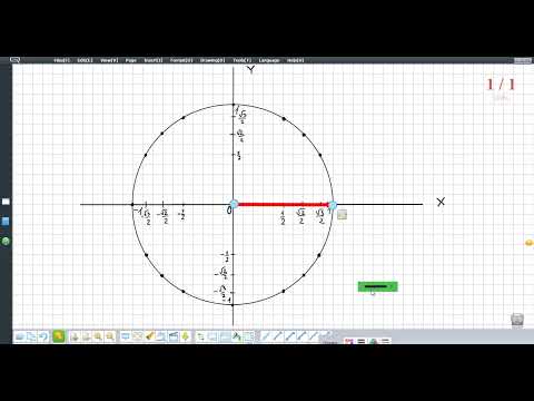 Видео: Як будувати тригонометричне коло? (і трішки про те, як шукати синуси та косинуси будь-яких кутів)