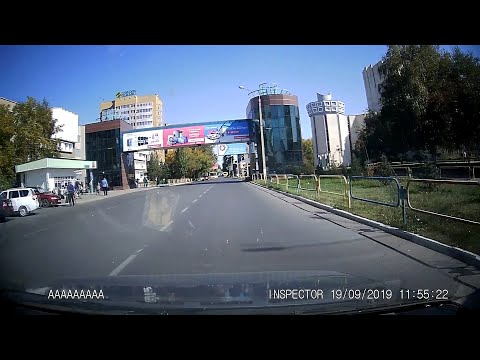 Видео: Семей (Семипалатинск) Сентябрь 2019 года, улицы, мосты, дворы: ARTWAY AV-390 1080pi