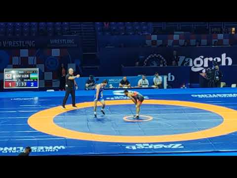 Видео: Ибрагимов - Джалолов (Узбекистан), 65 кг. Бронза. Чемпионат мира 2025 
