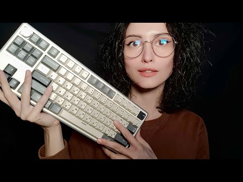 Видео: АСМР Обзор механической клавиатуры Royal Kludge RK R87 Pro