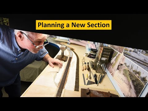Видео: Планирование модельной железной дороги «Glover Road» и местного парка Милнер | Диорама Бумер ~ # 308