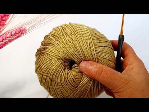 Видео: УХ ТЫ! Посмотрите, как это красиво! Элегантный узор «бабушкин квадрат» крючком. Бесплатная схема вя