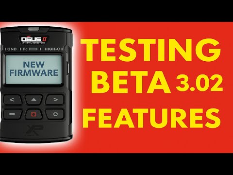 Видео: XP Deus 2 тест новой прошивки Beta 3.02.