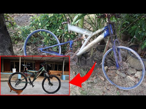 Видео: ВОССТАНОВЛЕНИЕ ВЕЛОСИПЕДА ИЗ ВЕЛОСИПЕДА