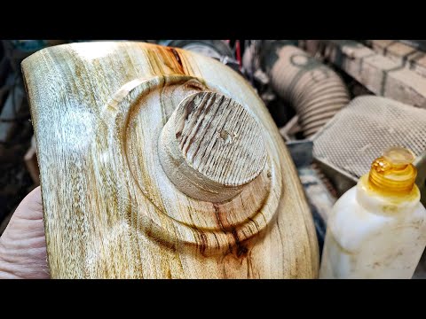 Видео: Получение блестящего покрытия на деревянных изделиях