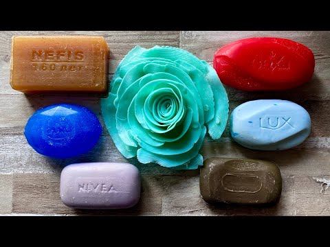 Видео: ASMR Soap cutting | Soap Carving|Резка мыла