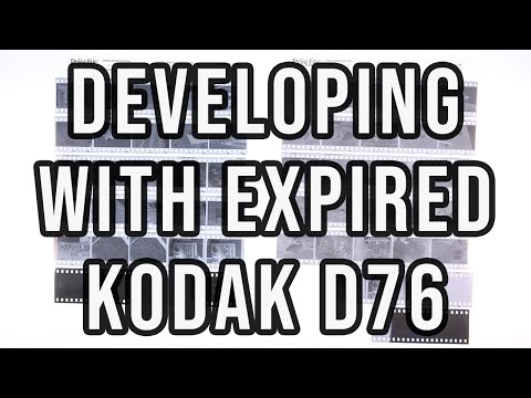 Видео: Просроченный Kodak D76
