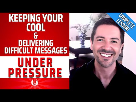 Видео: Секреты сохранения спокойствия в стрессовых ситуациях и успешного ведения сложных разговоров