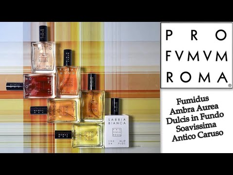Видео: Ароматы Profumum Roma - часть 1