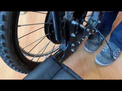 Видео: Окончание межсезонного ремонта инвалидной электроколяски