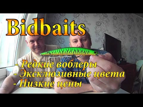 Видео: Это Bidbaits, детка! Японские воблеры ДЕШЕВО! Заказ воблеров с рыбацкой барахолки.