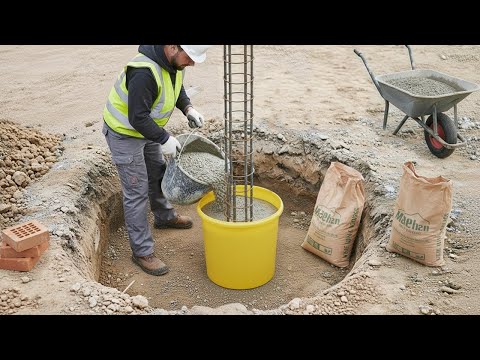 Видео: Строители никогда об этом не думали - Гениальные строительные методы работают!