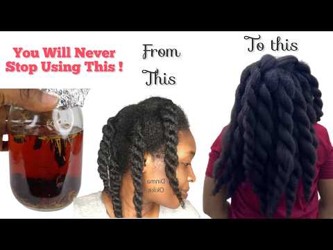 Видео: Мой сверхсильный травяной спрей от облысения для тех, кто страдает от всех форм облысения и медле...