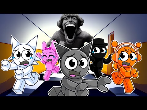 Видео: Сбегите из SCP 67 KID в Roblox с моими друзьями SPRUNKI...